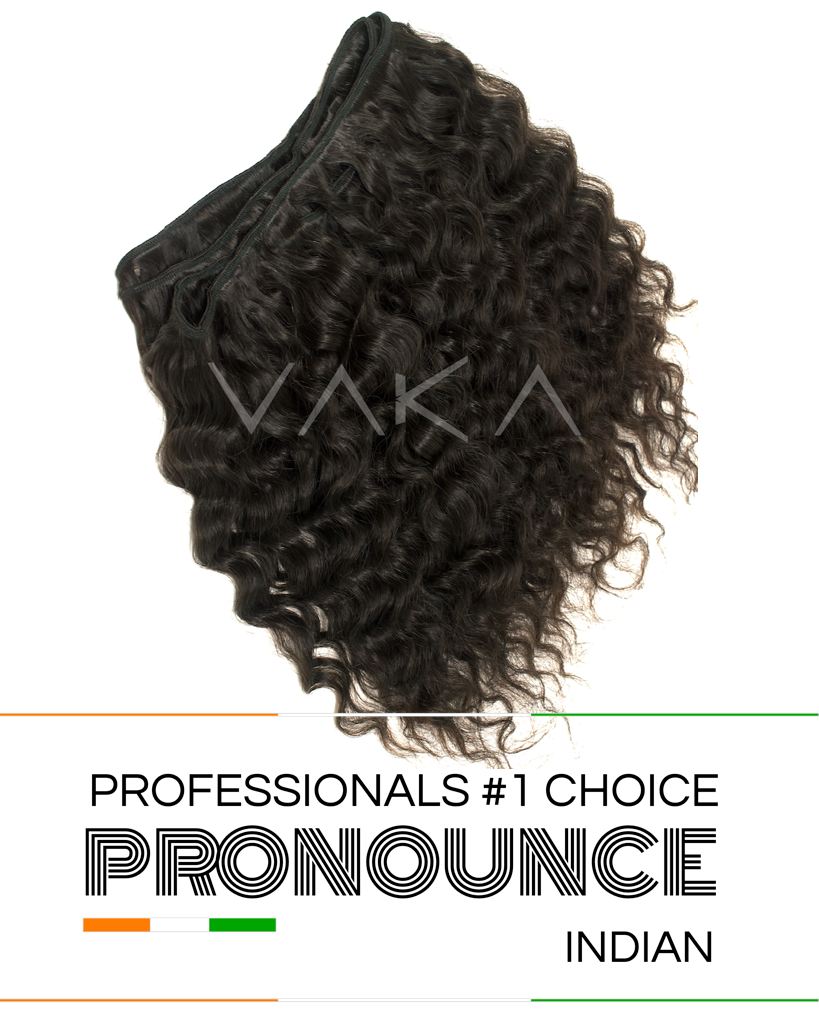 Pronounce Indian Curly - Human Hair Bundles