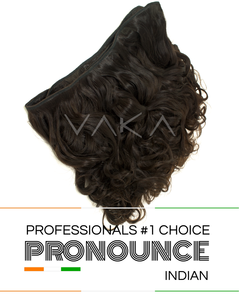 Pronounce Indian Wavy - Human Hair Bundles