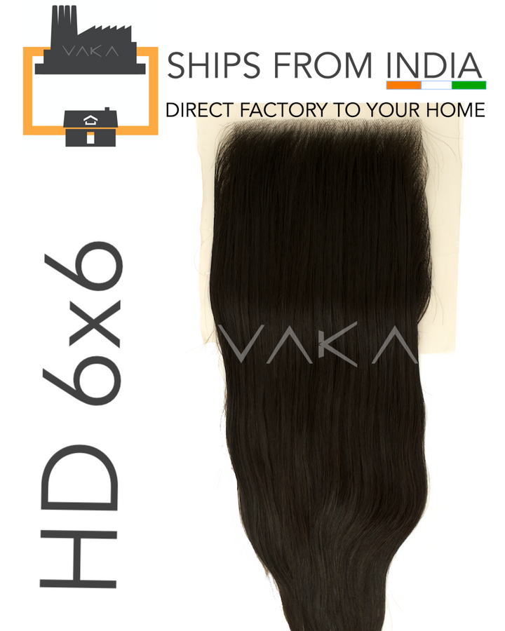 Lace Frontal Closure | 6x6 Straight